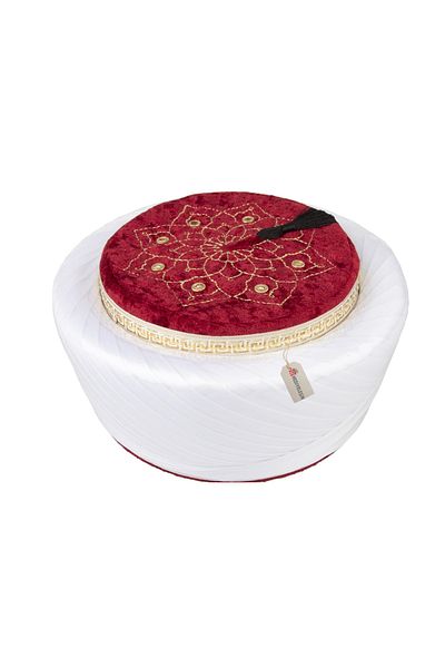 Hediyeleşin Satin and Sponge İmam Wrap - Cross Wrap