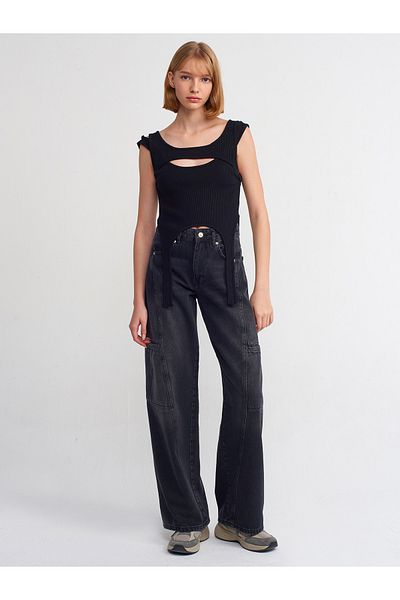 Dilvin jeans top