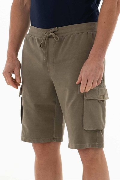 Arma Ανδρικό σορτς Χακί Regular Fit Cargo Pocket Piece Painting K 21504278101
