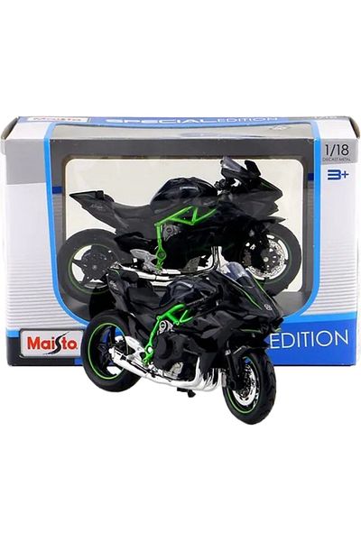 Maisto Kawasaki Ninja H2 R 1/18 Model Motorcycle May/39300