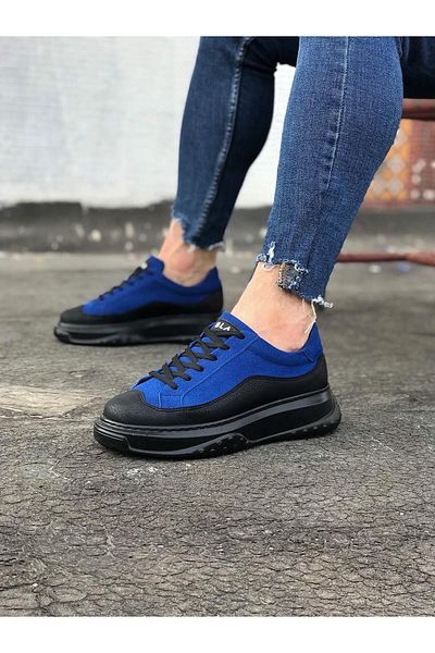 kapsulavm Charcoal Blue Men's Shoes