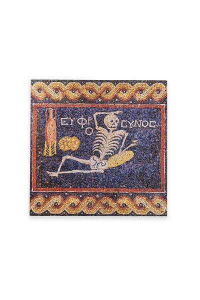 Anadolia Cheerful Skeleton Mosaic Trivet
