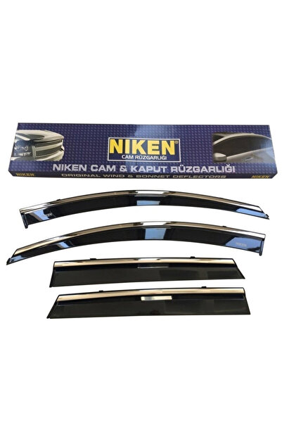 Niken Kromlu Cam Rüzgarlığı Volkswagen Amarok 2009-2020 ile uyumlu