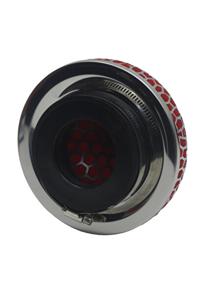 Carub Red-Chrome Mushroom Type Air Filter - Performance