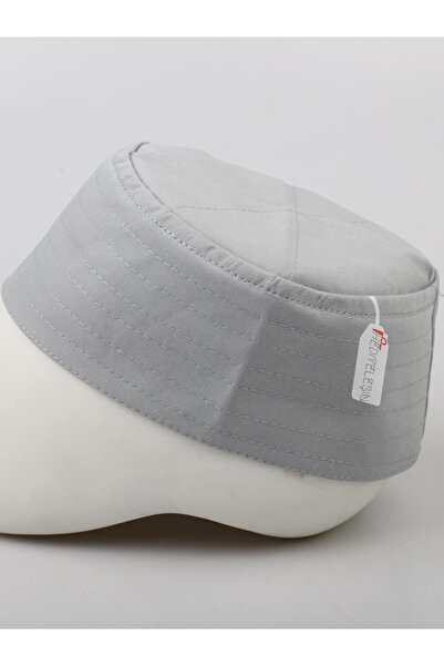 Hediyeleşin Namaz Takkesi - Düz Kalıp Kumaş Takke - 1 Paket (12 Adet )