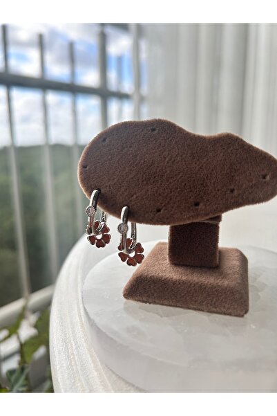 AKARSU TAKI Göçmen küpe gümüş renk