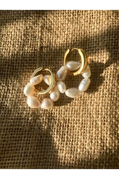 staınless steel Çelik Inci Küpe