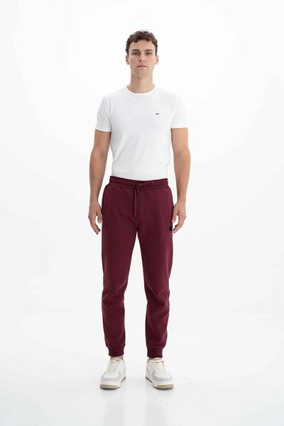 Arma Ανδρικό κόκκινο Basic Large Size Normal Leg Sweatpants K 26174849901
