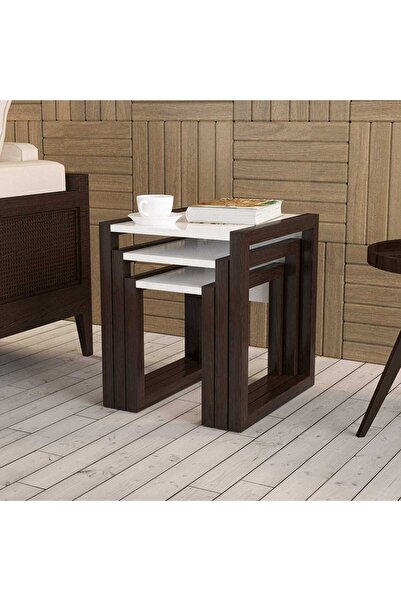 Genel Markalar Hülya Zigon Sehpa Takımı High Gloss -venge