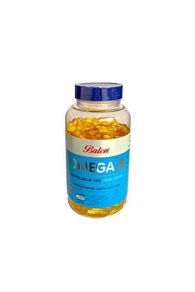 Balen Omega 3 Norveç Balık Yağı 1380 Mg 200 Kapsül