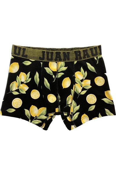 Juan Raul Lemon Patterned Boxers