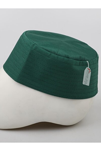 Hediyeleşin Namaz Takkesi - Düz Kalıp Kumaş Takke - 1 Paket (12 Adet )