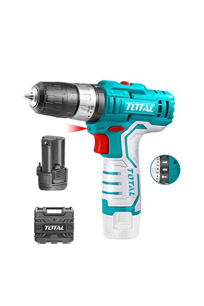 TOTAL Li-ion Akülü Darbeli Matkap - Tıdlı1232e