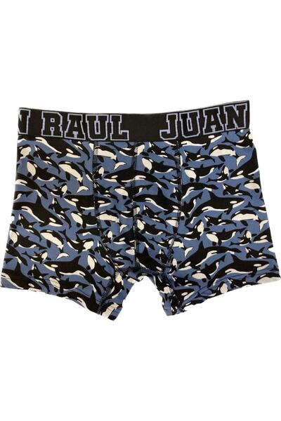 Juan Raul PATTERNED BOXER - WHALE