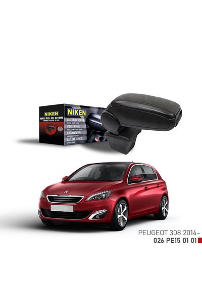 Niken Car-Specific Armrest Armrest Compatible with Peugeot 308 2007-2013