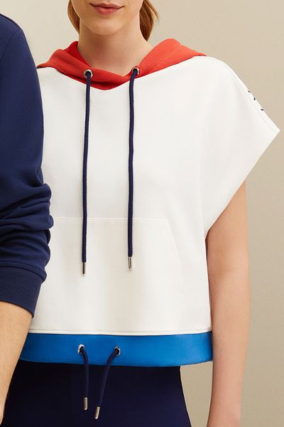 U.S. Polo Assn. Hanorac alb de damă 50264187-VR013