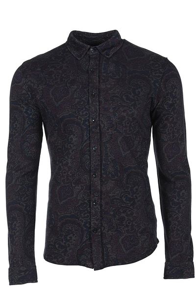Arma Men's Shawl Patterned Shirt K8Gko1050