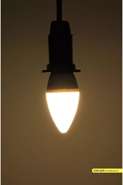 ACK 7 Watt E-14 İnce Duy 3000K Gunışığı Buji Led Ampul