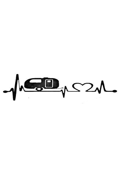 Generic Brand ملصق جديد مخصص للسيارات من Pulse Auto Caravan مقاس 30 × 6 سم