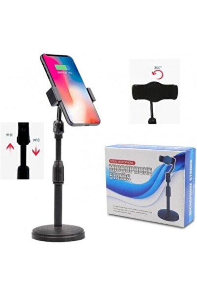 Genel Markalar Çok Amaçlı Masa Üstü Teleskopik Telefon Standı Ayarlanabilir T...