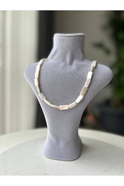 Doğaltaş Sedef kolye