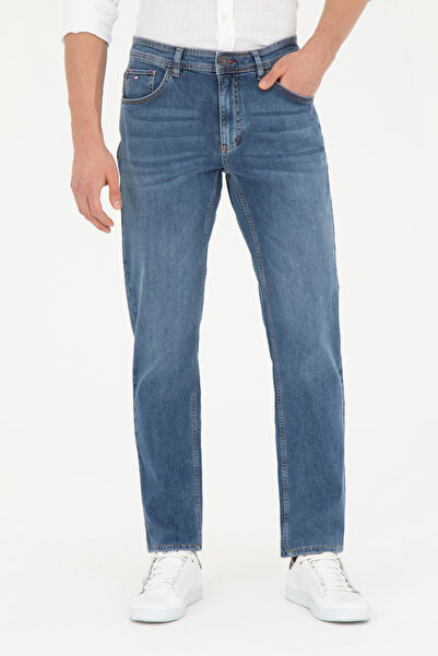 U.S. Polo Assn. Erkek Koyu Mavi Jean Pantolon 50264253-DN0023