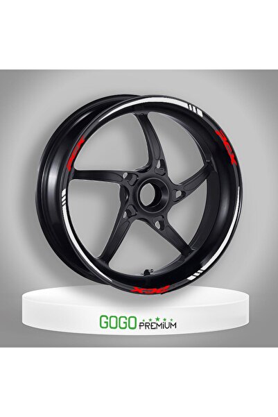 pınaxar Motosiklet Jant Şeridi Parçalı Beyaz Honda Pcx 125 150 2010-2021 Uyum...