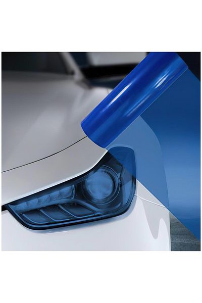 TEAMCAR Auto Headlight Film Blue Fog Signal Stop Lamp Film