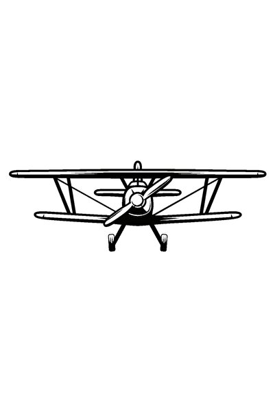 Generic Brand Propeller Planes Model 10 Auto-Quality Quality Sticker 40 X 16 ...