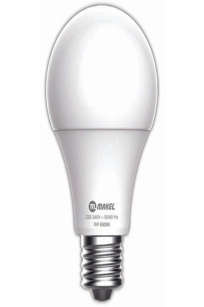 MAKEL 9W LED AMPUL 6500K BEYAZ IŞIK