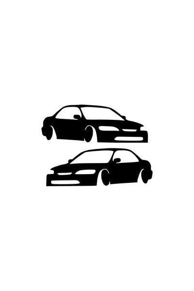 Generic Brand ملصق سيارات اوتوماتيك جديد اسود مقاس 25×17 سم