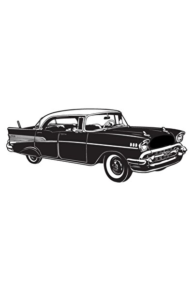 Generic Brand Classic Cars Model 8 Auto Special New Sticker 30 X 12 cm