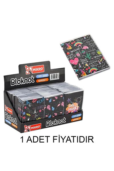 Mikro Nt-211 Lined Notepad - 64YP-128SYF Model