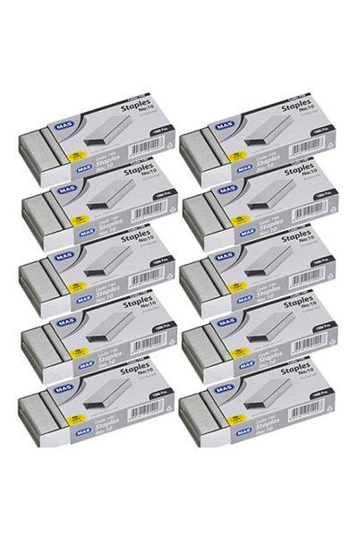 Mas Menashop Staple No:10 White 140 Set of 10 Rise 999662