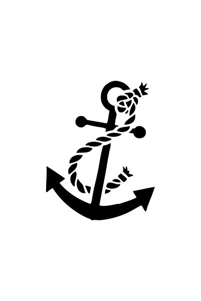 BİLGİMOLA ملصق تاكا مرساة أوتو خاص جديد أسود 25 × 32 سم