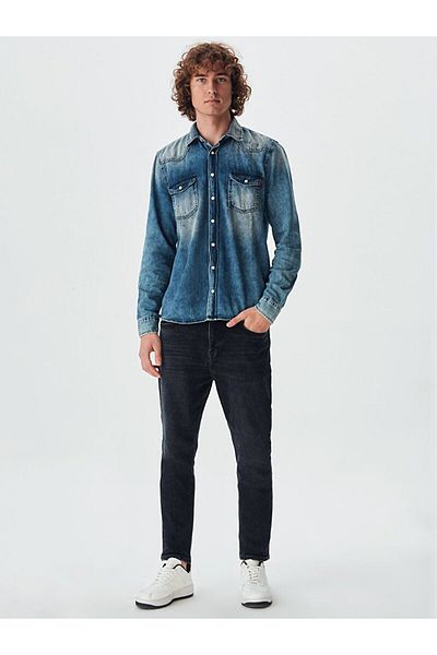Ltb Rohan Slim Jean πουκάμισο