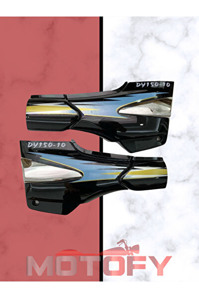 MOTOFY KANUNİ SEYHAN 125 T YAN KAPAK TAKIMI SİYAH