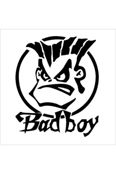 Generic Brand ملصق جديد مخصص للسيارات من Bad Boy مقاس 58*35 سم
