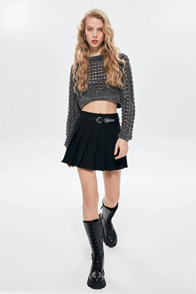 Quzu Crna ženska suknja - model 41511