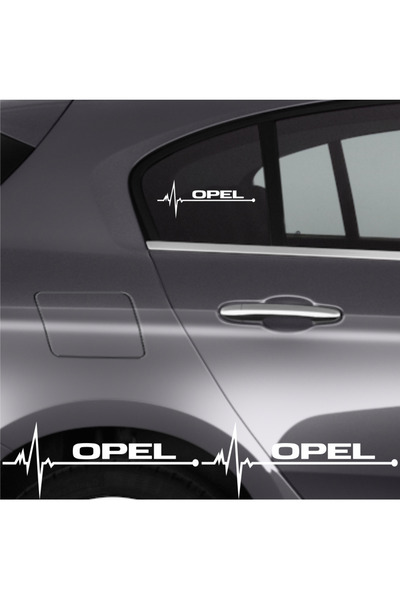 uysalticaret Custom New Compatible Accessory Auto Rhythm for Opel Omega Special New Sticker 2 Pcs 20*9 cm