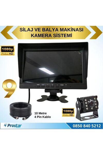 Navistar Traktör Balya Silaj Makinası Kamera Sistemi Ahd 1080p Full Hd Tak Kullan Pratik