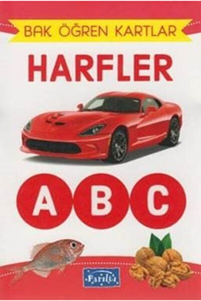 Parıltı Yayınları Bak Öğren Kartlar - Harfler kitabı güncel Kolektif Çocuk ve...