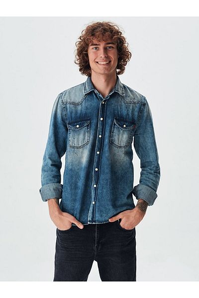 Ltb Rohan Slim Jean πουκάμισο