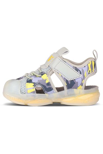 Vicco Monrovia Ilk Adım Bebek Ortopedik Çocuk Spor Sandalet Gri