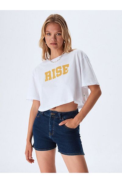 Ltb Larıss High Waist Jean Shorts