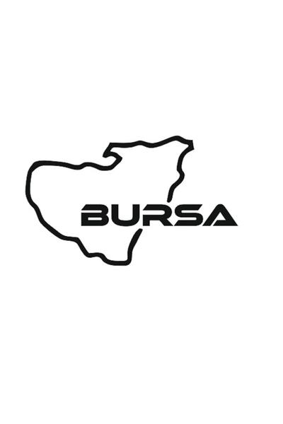 pınaxar Bursa Province Map Auto Glass Domestic Production A+Quality 14*8 cm D...