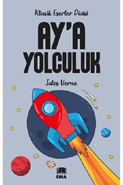 Ema Kitap Ay’a Yolculuk Jules Verne Kitabı 192 Sayfa Ema Kitap