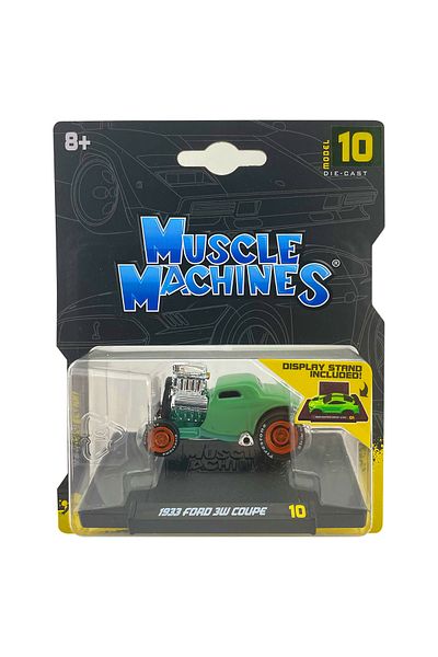 Maisto 1933 Ford 3W Coupe Model Car 1/64 Muscle Machines