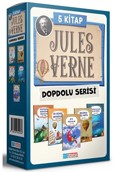 Evrensel İletişim Yayınları Dopdolu Jules Verne Serisi (5 Kitap) kitabı günce...