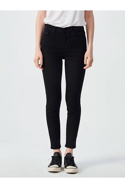 Ltb Δερμάτινο παντελόνι Tanya X Mid Rise